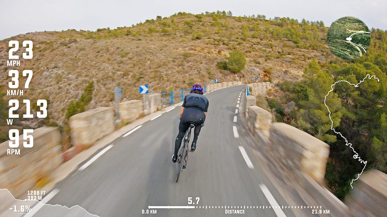 The Million Corners of Puerto de Bernia 🇪🇸 | Training Ride with Alex