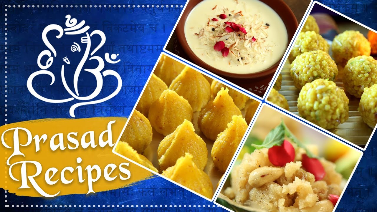 Ganesh Chaturthi Special Prasad Recipes - Indian Dessert Recipe for Festivals - Rajshri Food