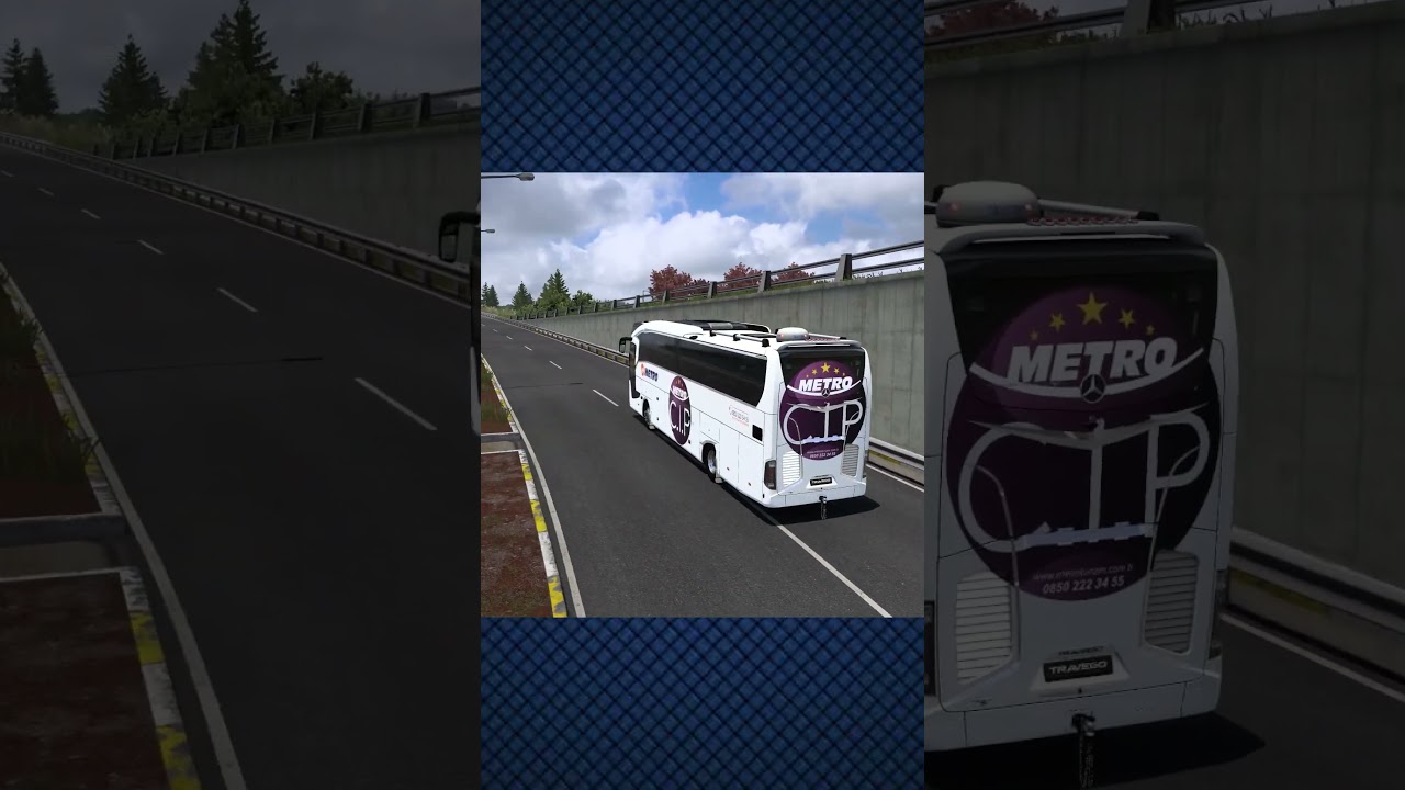Mercedes-Benz New Travego 15SHD | Ets 2 Mods 1.58 #ets2mods #ets2mod #ets2game #mercedesbenz #bus