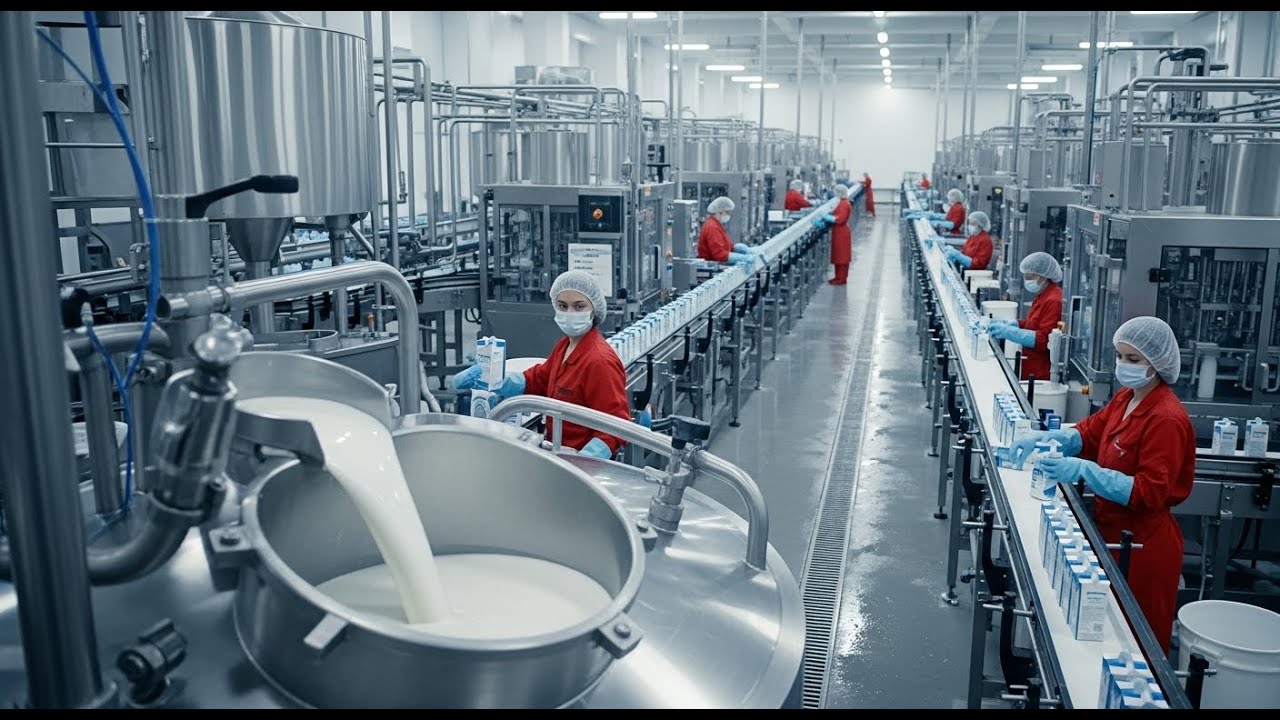 Inside the Factory: How and Why Is Fresh Milk Processed Into Packaged Dairy Goods?