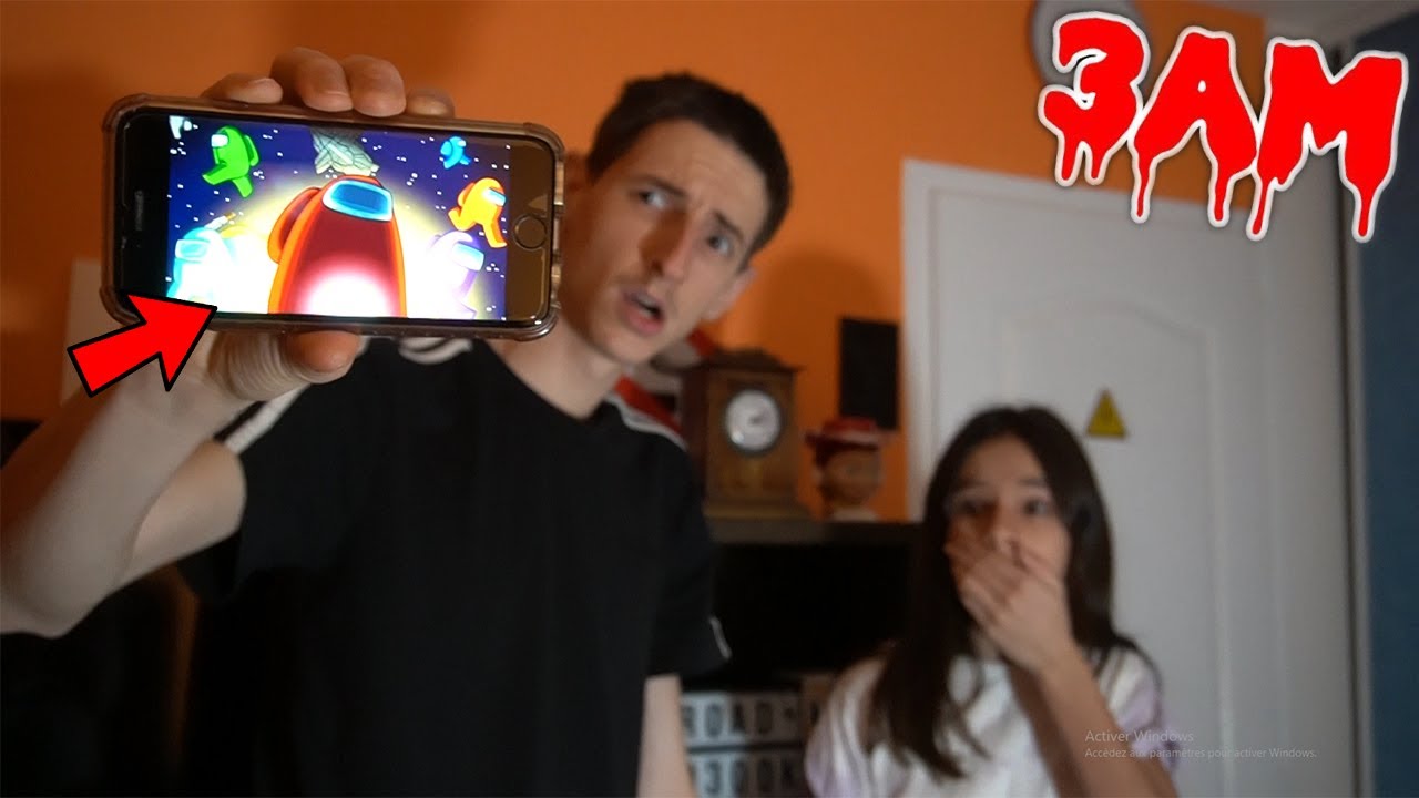 NE JAMAIS JOUER à AMONG US à 3H DU MATIN ! (ça tourne mal...)