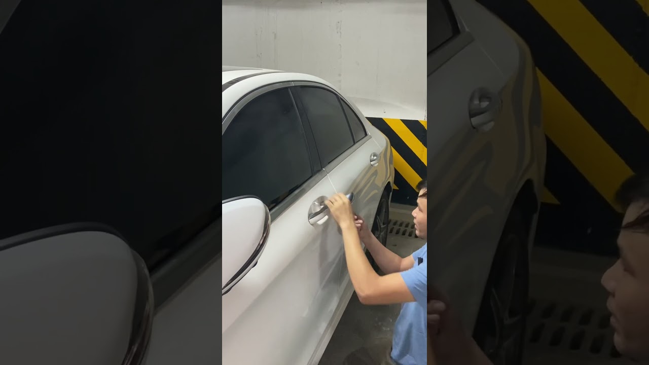 Mở kho&aacute; hệ thống an ninh Mercedes #tamthokhoa #smartkeygiare #chongtromxemay