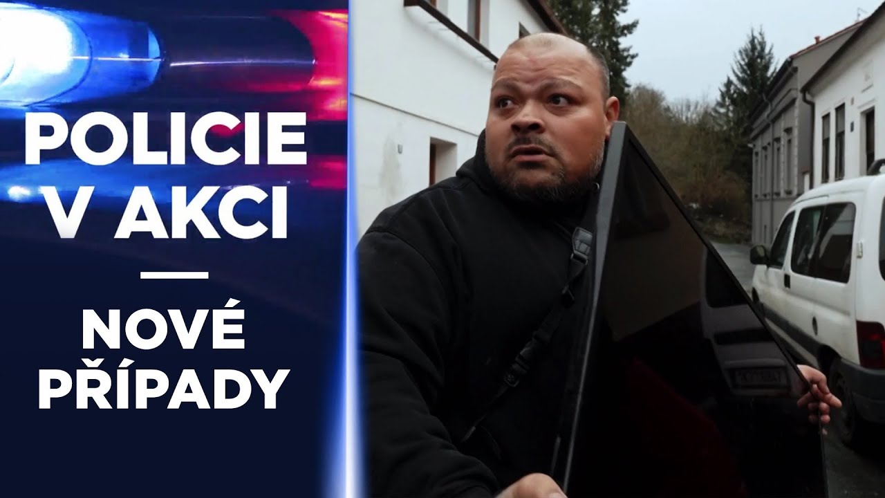 Nachytaný zloděj nevěřil svým očím | Nový případ Policie v akci