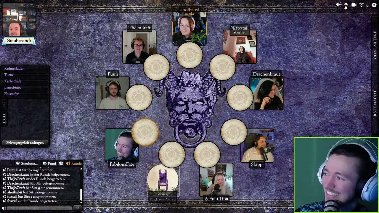 Es fließt mal wieder [Blood on the Clocktower] von @Staubesandt - Doch wer war es? | !hä