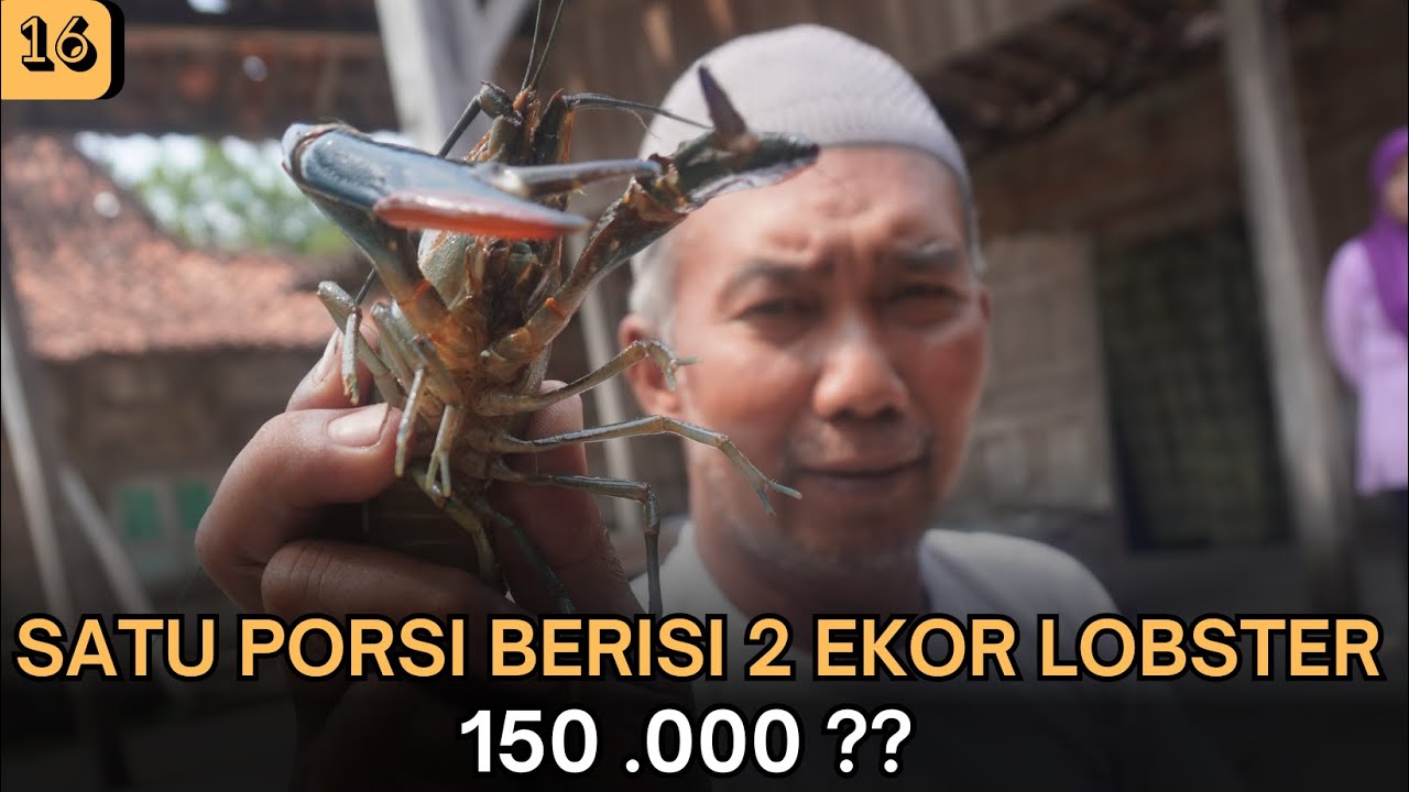 1 Porsi Berisi 2 Ekor Lobster Harga 150.000 ?