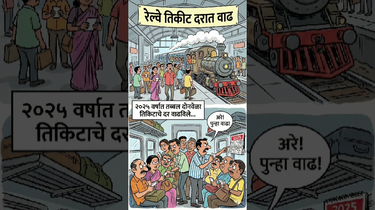railway ticket price hike. 