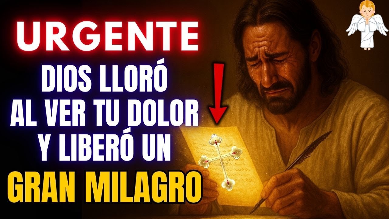 😢 DIOS LLORÓ AL VER TU DOLOR Y LIBERÓ UN GRAN MILAGRO ✨