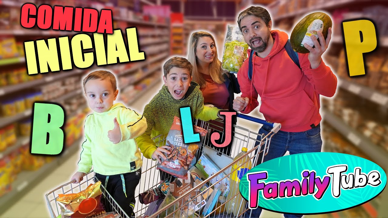 24h Comiendo Comida con Nuestra Inicial