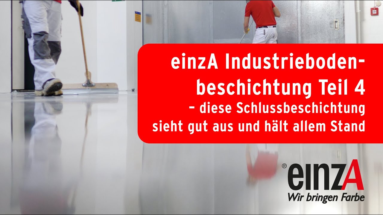 einzA Hallensanierung – Extreme Belastung? KEIN Problem für die einzA Industriebodenbeschichtung!
