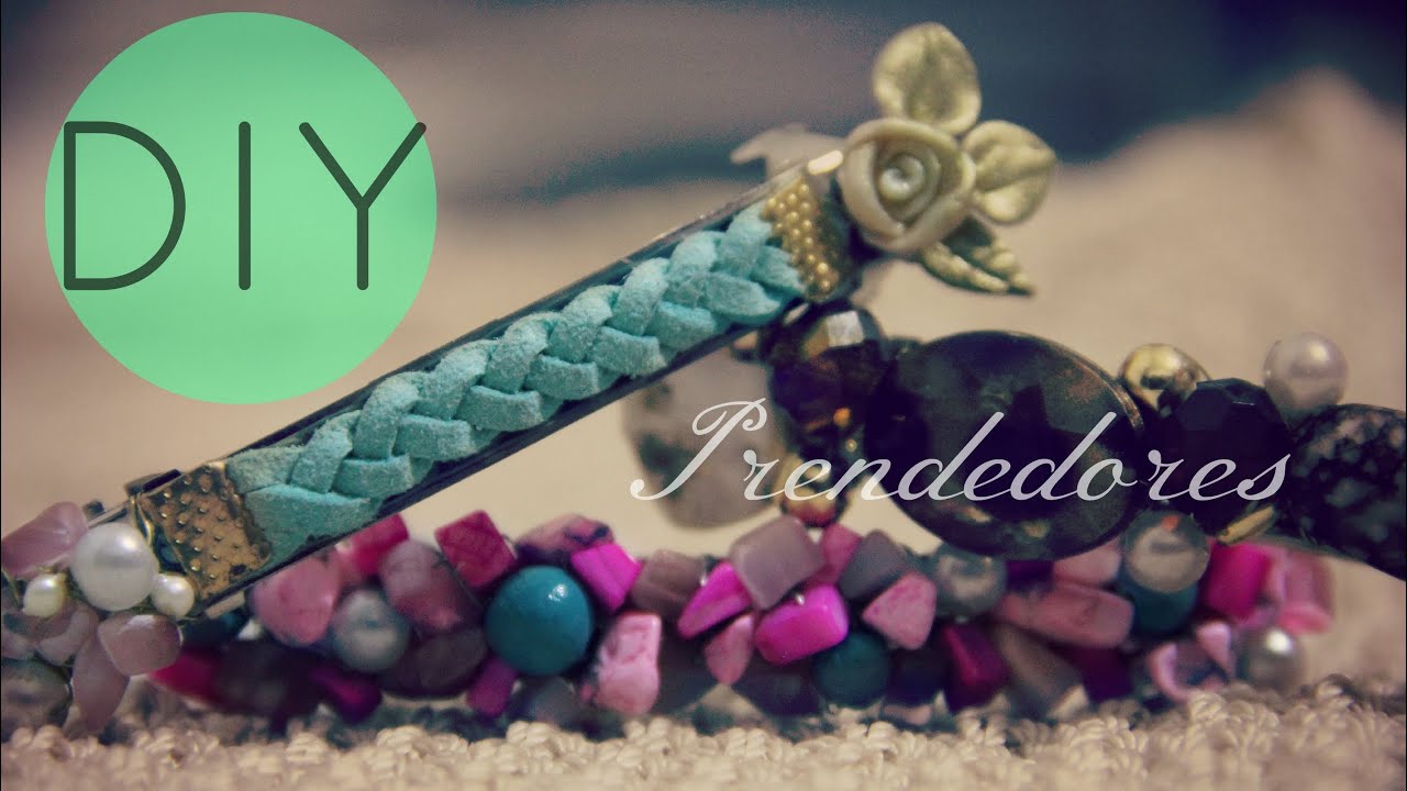 DIY Accesorios Para Cabello 3 diseños