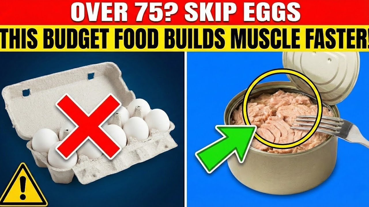 Over 70? Skip Eggs — This Budget Food Builds Muscle Faster