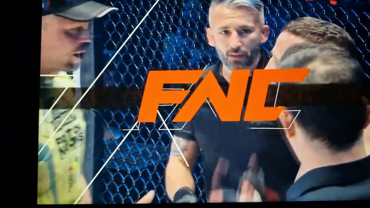Aleksandar Ilic - Miran Fabijan, Berlin ; #mma #berlin #joker #sloroki #serbia #croatia #fight