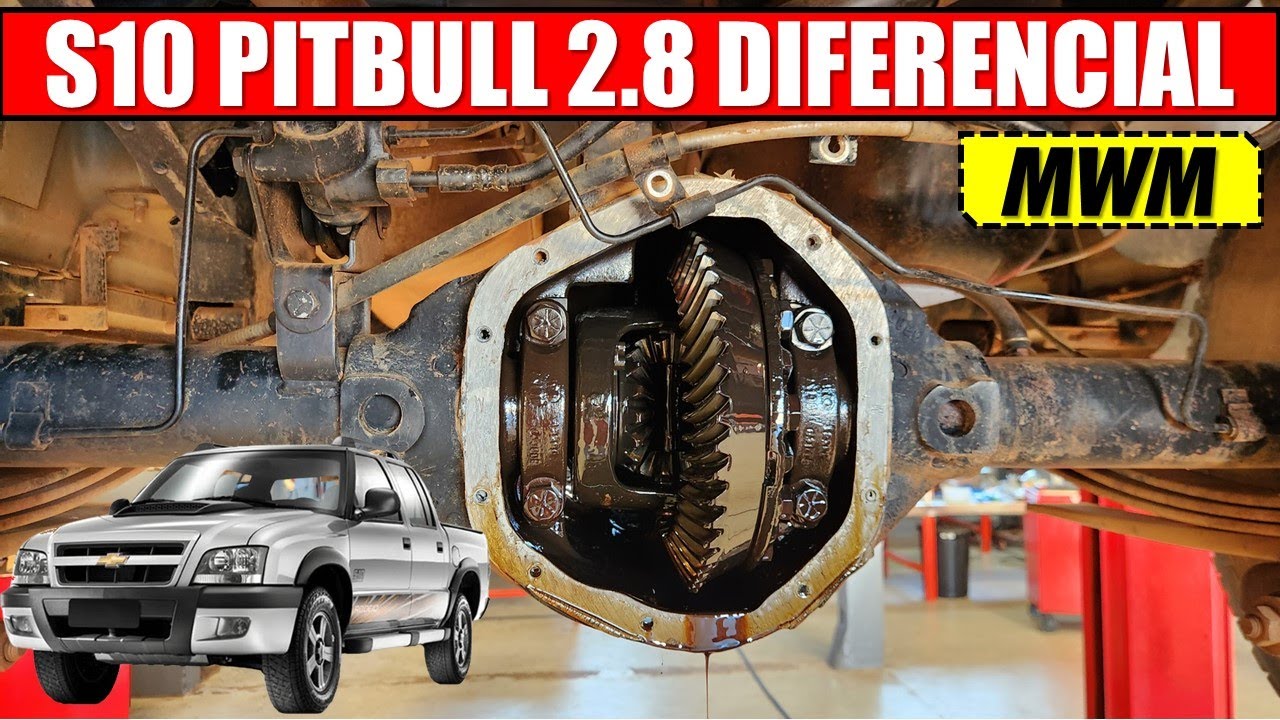 EP. 1183 // S10 2007 2.8 MWM Vazamento DIFERENCIAL troca de óleo motor e Revisão ÓLEO CÂMBIO