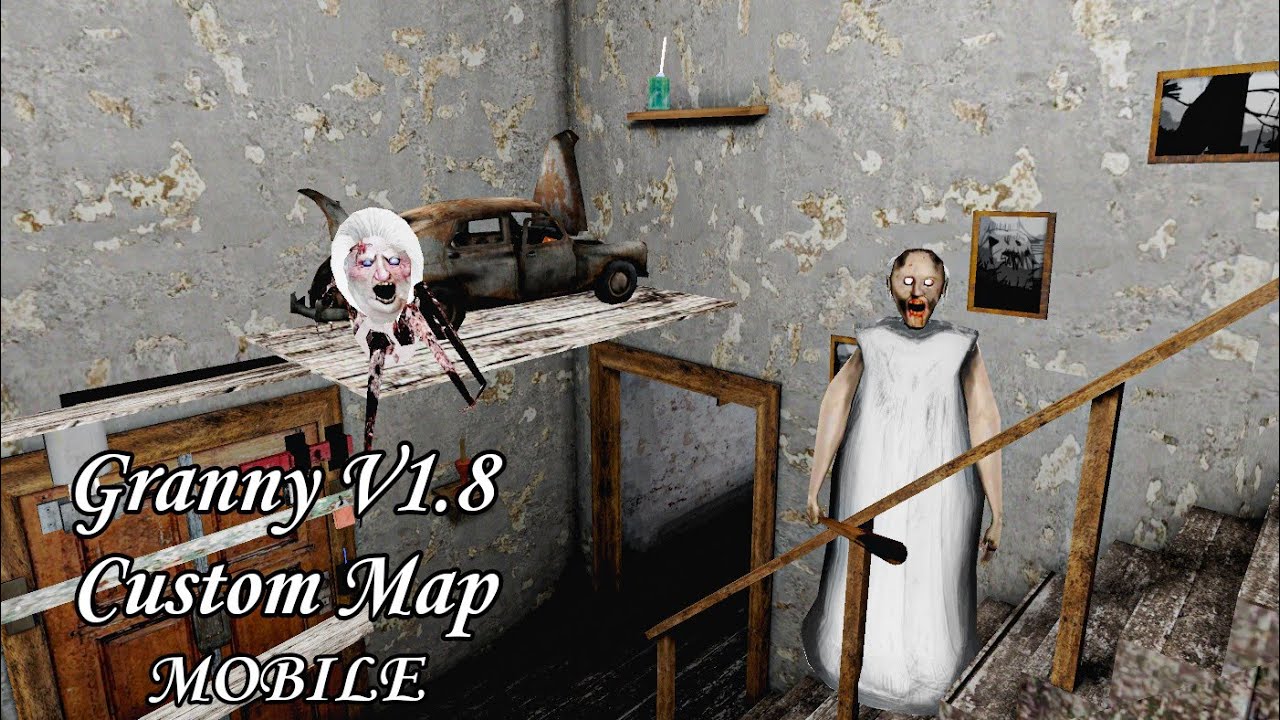 Granny V1.8 (MOBILE) - The Unlimited Custom Map (SHOWCASE)