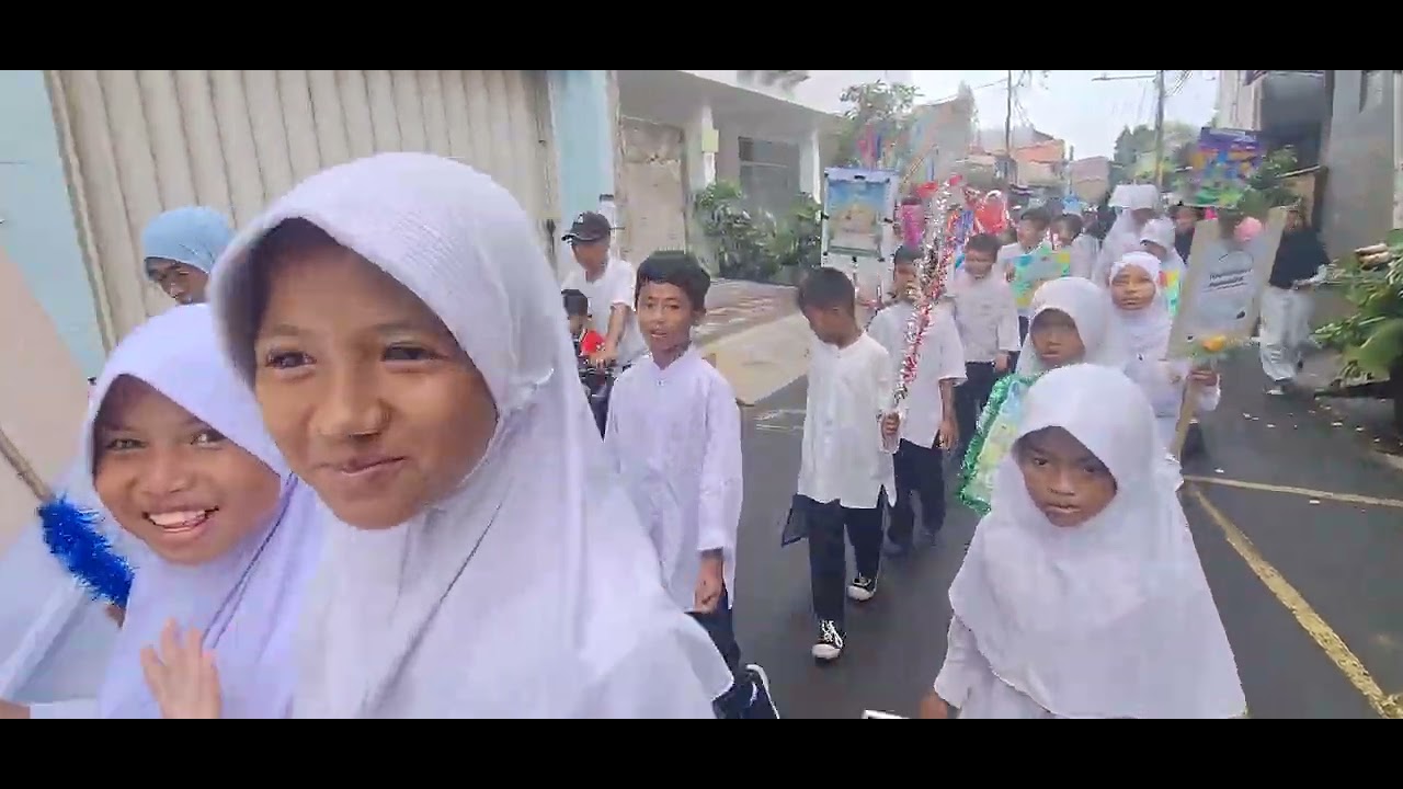 Pawai SDN UKU 01 - Tarhib Ramadhan Jelang Puasa Ramadhan 1447 H