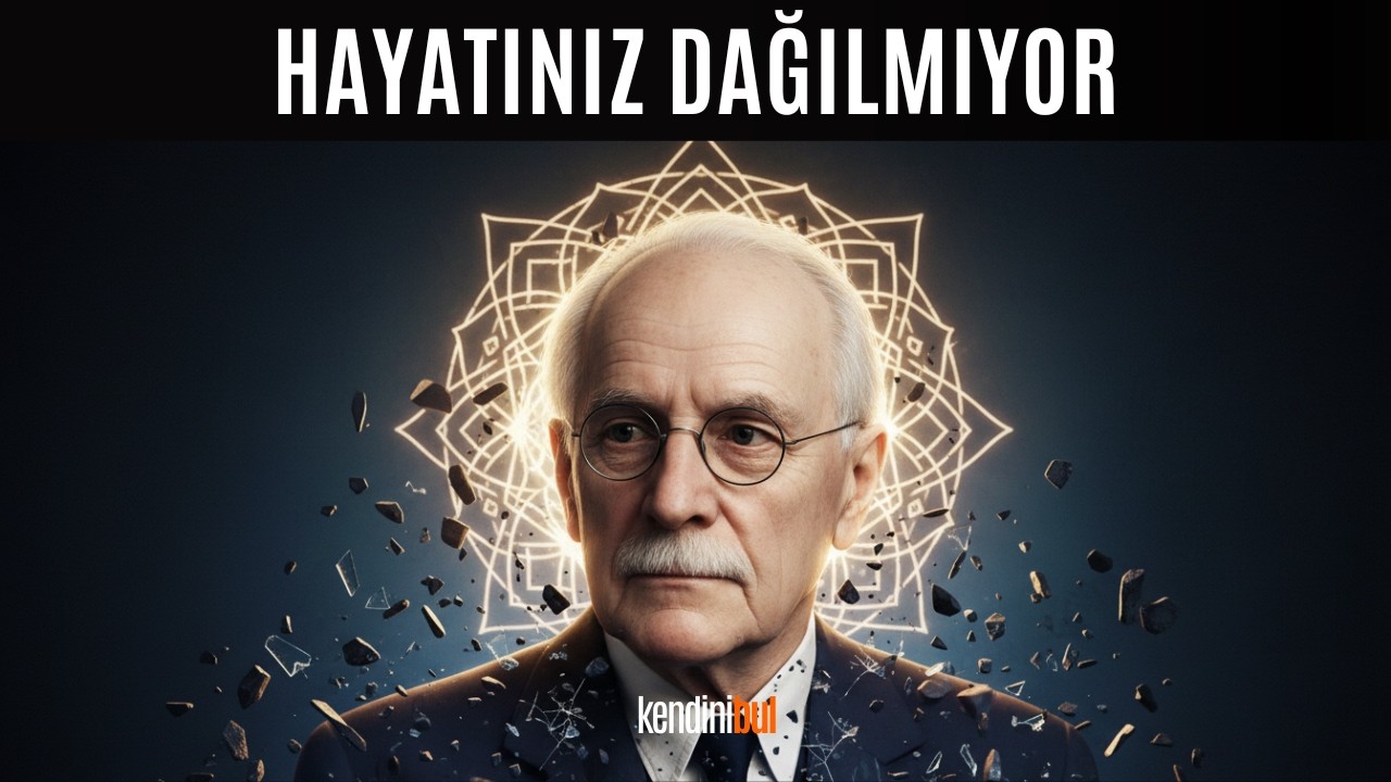 Hayatınız dağılmıyor... yerli yerine oturuyor. - Carl Jung