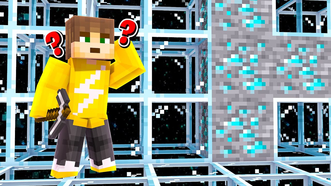 MINECRAFT Maar STEEN = GLAS! (Raar)