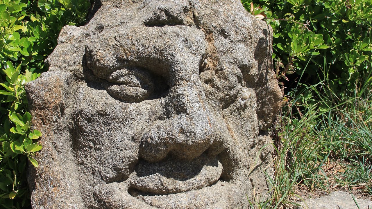 The Rotheneuf Statues on a  Seaside Cliff, The Amazing Carved Rocks of St Malo France