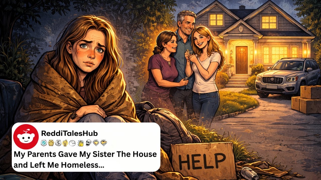 My Parents Gave My Sister The House and Left Me Homeless…