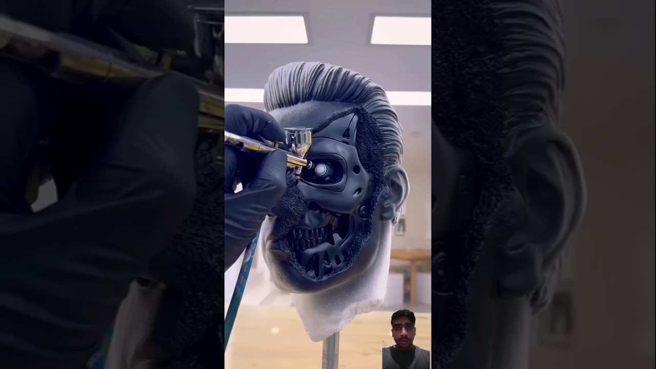 #halloween #terminatort800 #horror #sfx #sculpture #music #michaelmyers #soundtrack #live#smartphone