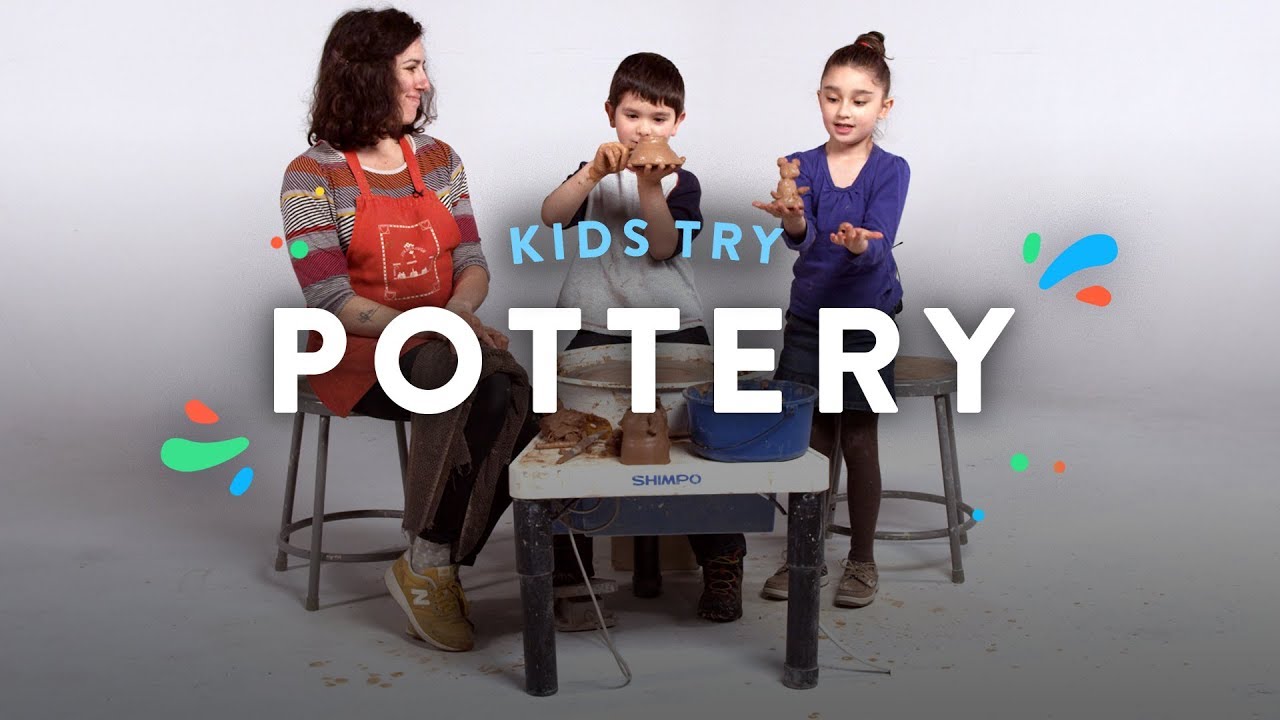 Kids Try Making Pottery with a Potter | Kids Meet | HiHo Kids
