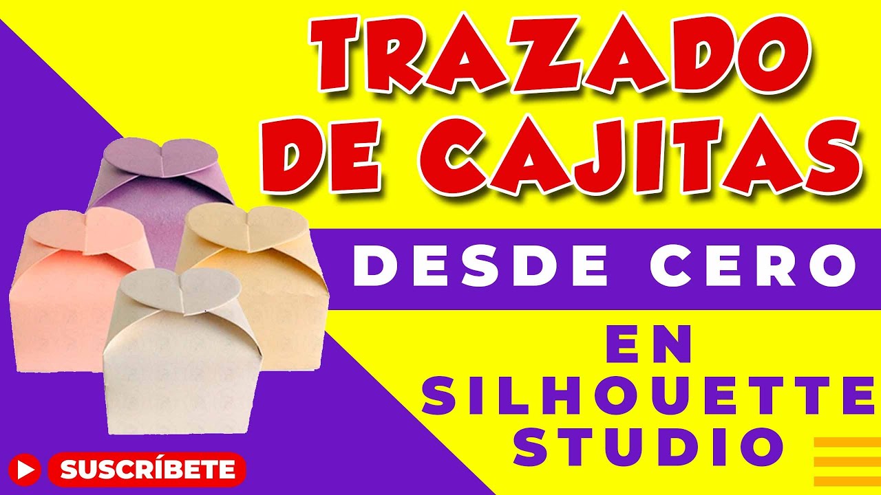Trazado de cajitas desde cero en Silhouette Studio !!!