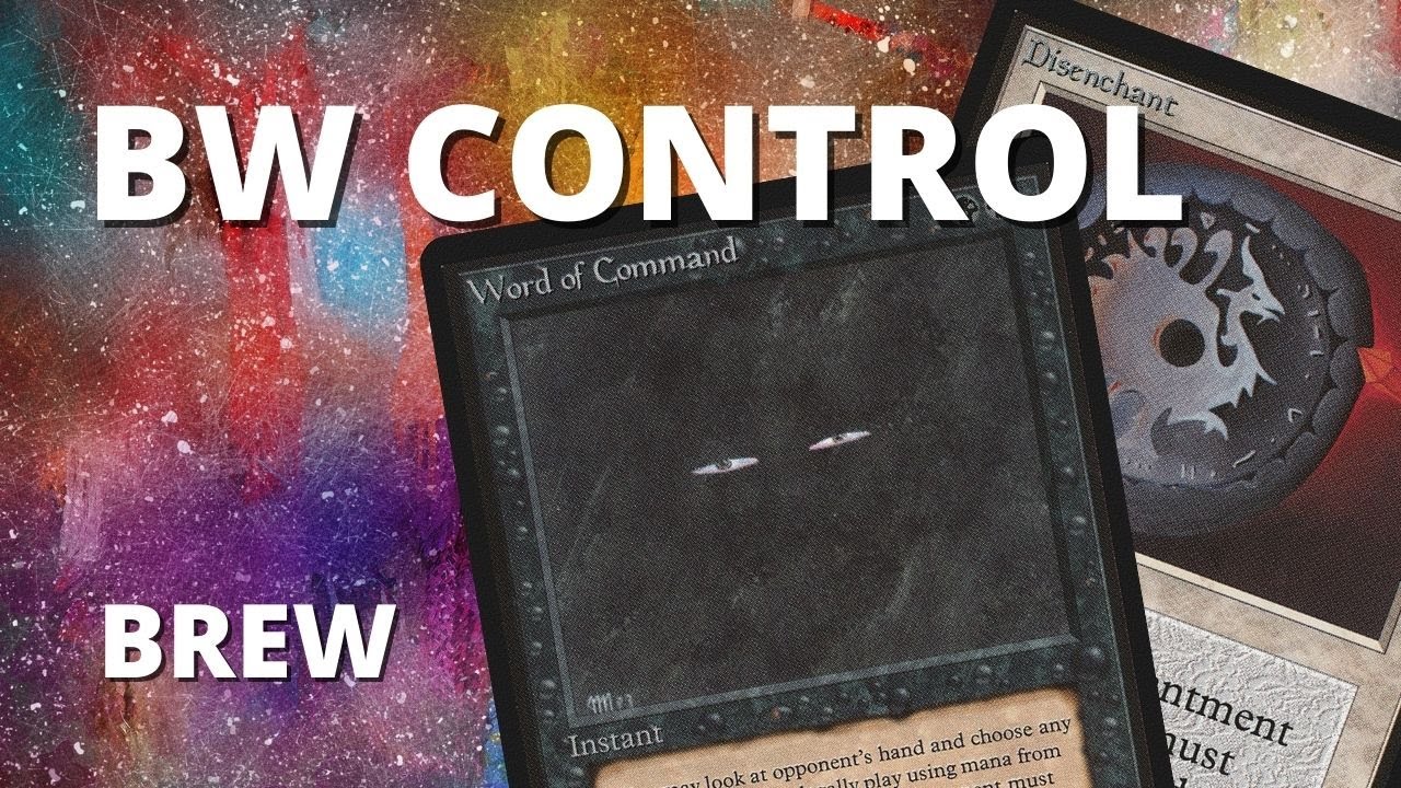 Brew | BW Control | Vlog | MTG Old School 93/94 (4K)