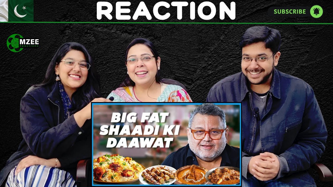 Shaadi ka Dastarkhwan | Let's Explore Khaane Mein Kya Hai | Reaction!