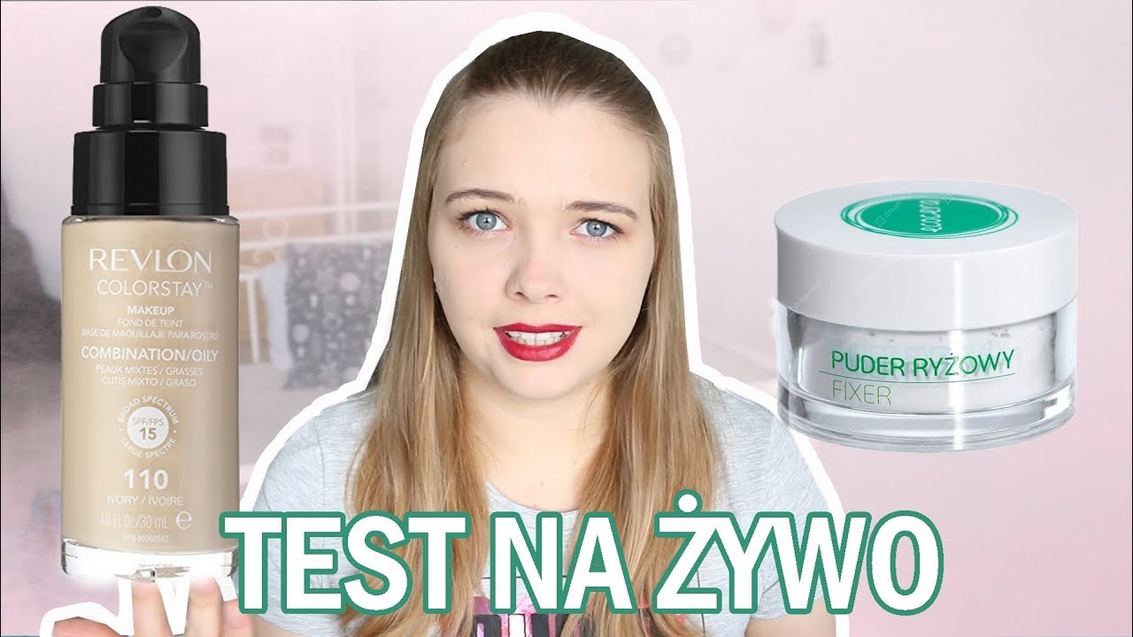 REVLON COLORSTAY | PUDER RYŻOWY ECO CERA | TEST NA ŻYWO