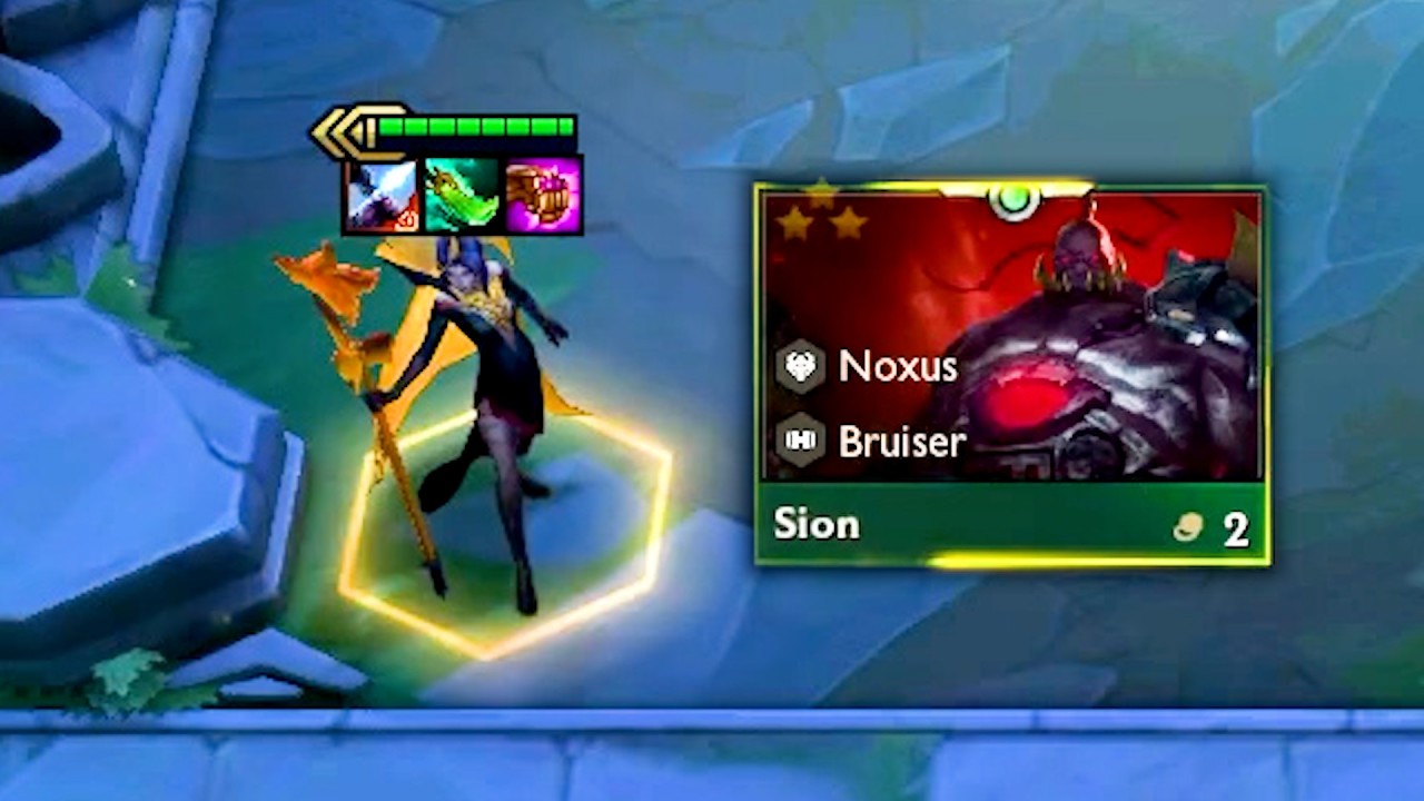 Stage 2-1 Sion Stacking Turned Into This...
