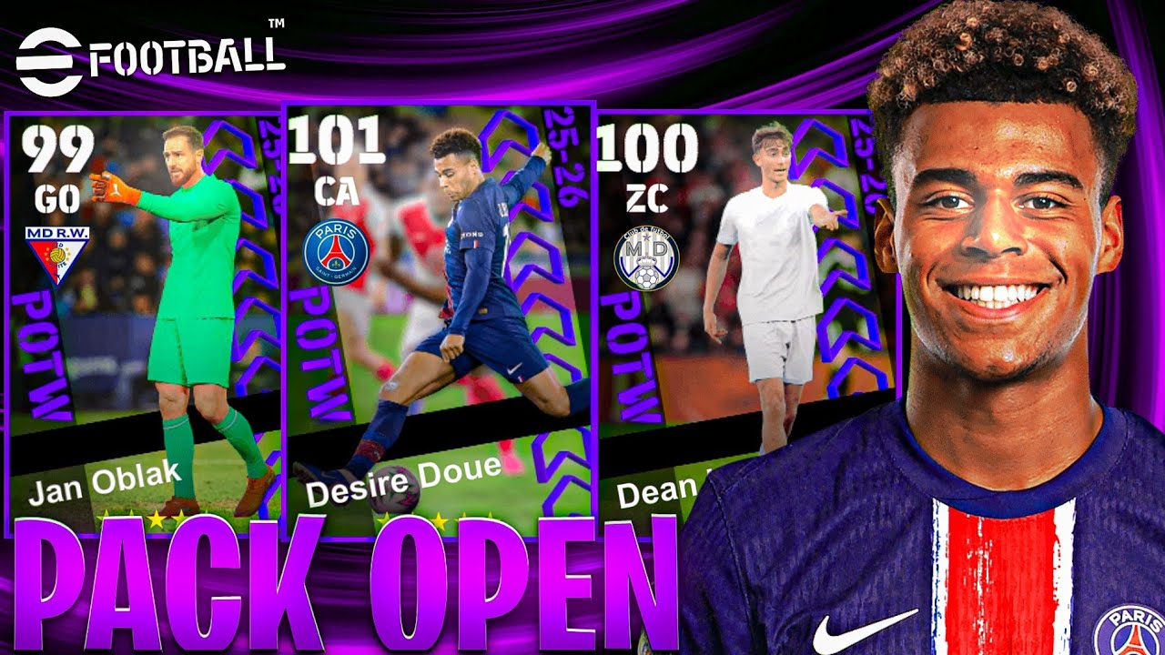 PACK OPEN EM BUSCA DO DOUÉ 101 DA BOX DA CHAMPIONS NO EFOOTBALL MOBILE 2026!!!