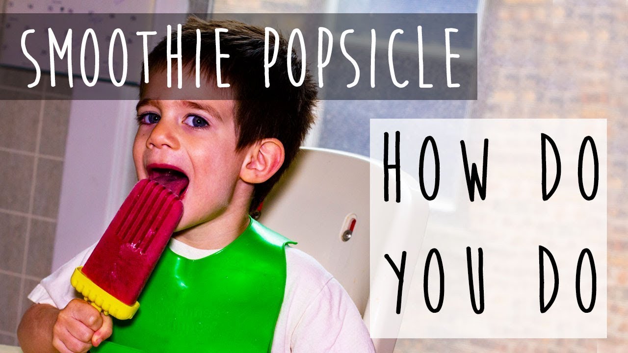 Homemade Smoothie Popsicles || Kid Friendly, Parent Approved