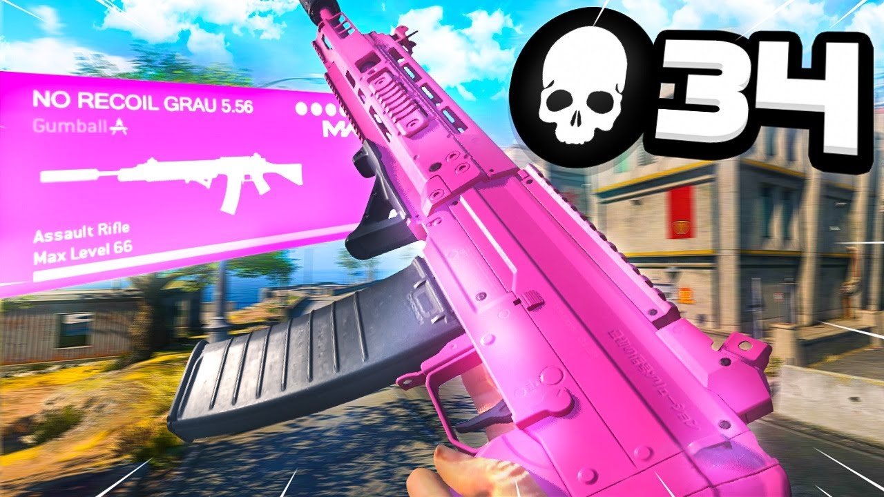 the GRAU 5.56 is GODLY on REBIRTH ISLAND! 👼 (Warzone)