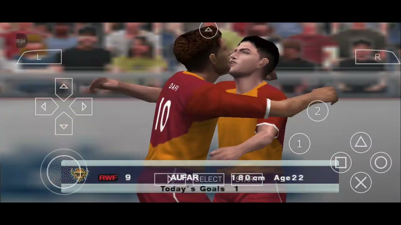 Test Gameplay Pes 2013 psspp🗿 Pes United vs Rayo Vallecano 