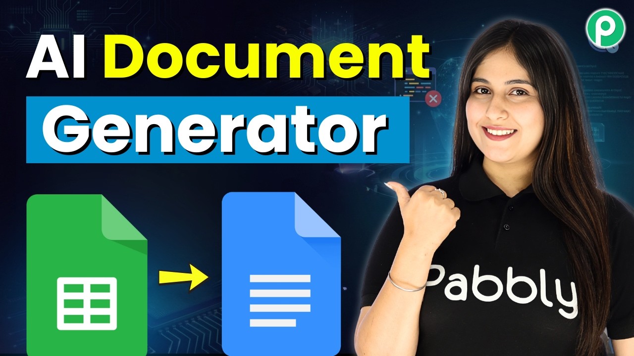 Turn Google Sheets Data into Google Docs Automatically with AI