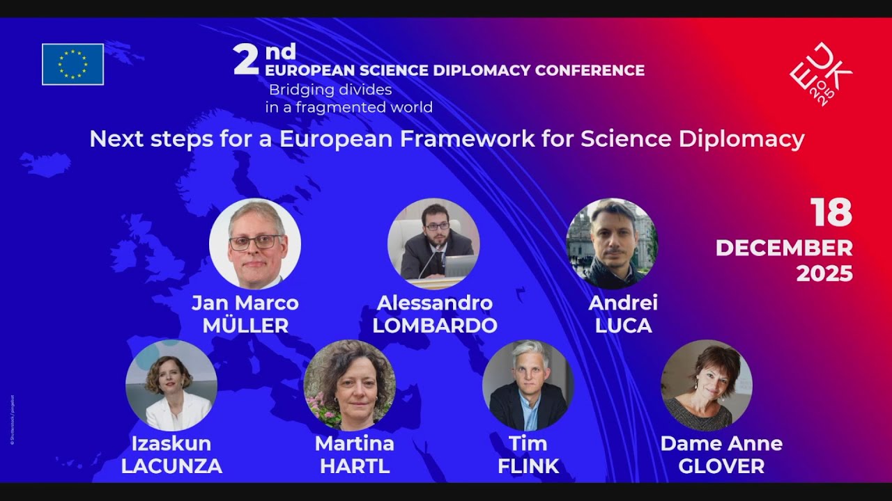 Plenary Session IV: Next steps for a European Framework for Science Diplomacy