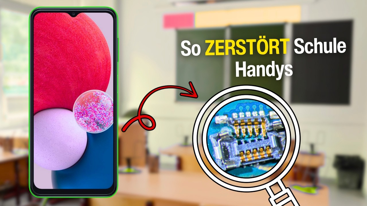Schule zerstört Handy?! Krasse Reparatur nötig!