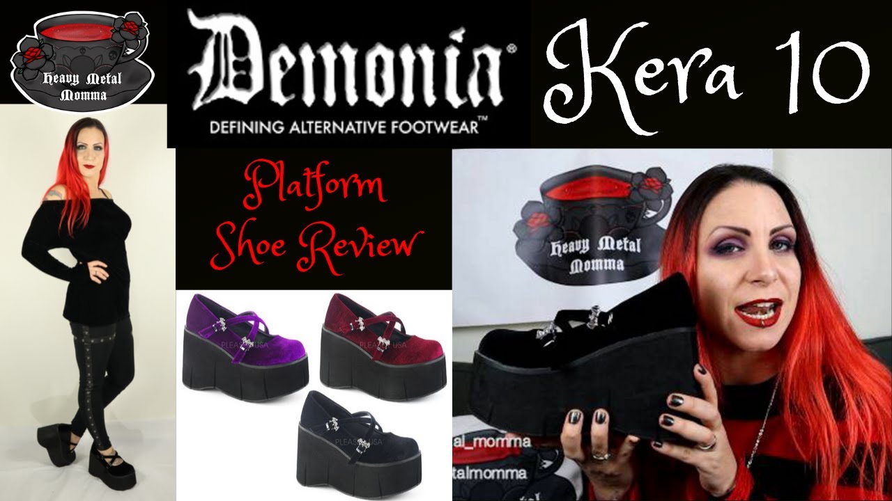 DEMONIA KERA 10 PLATFORM SHOE REVIEW