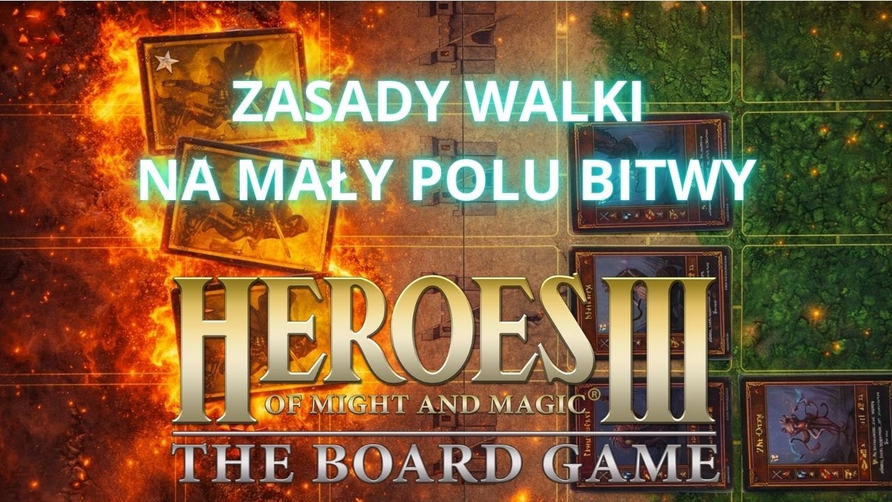 Heroes III Boardgame | Jak walczyć na małym polu bitwy? ( tryb potyczki)