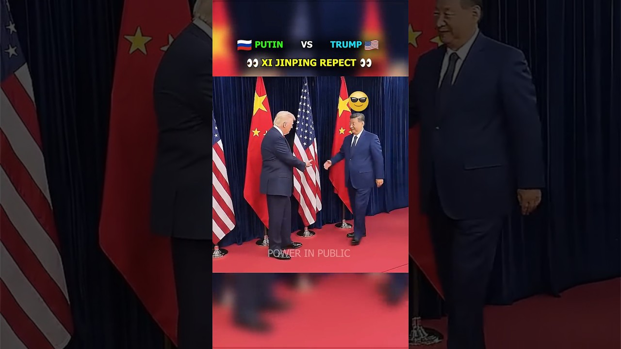 Putin vs Trump 👀 how Xi Jinping respects one more 😳👀