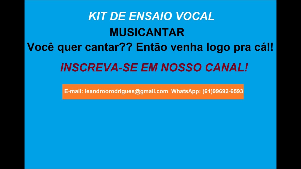 Meu lar-Kit de ensaio vocal-VOZ DO BARÍTONO