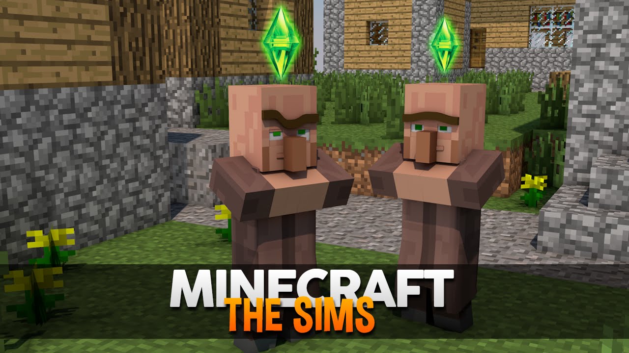 Minecraft MODs: The Sims no Minecraft! (Comes Alive)
