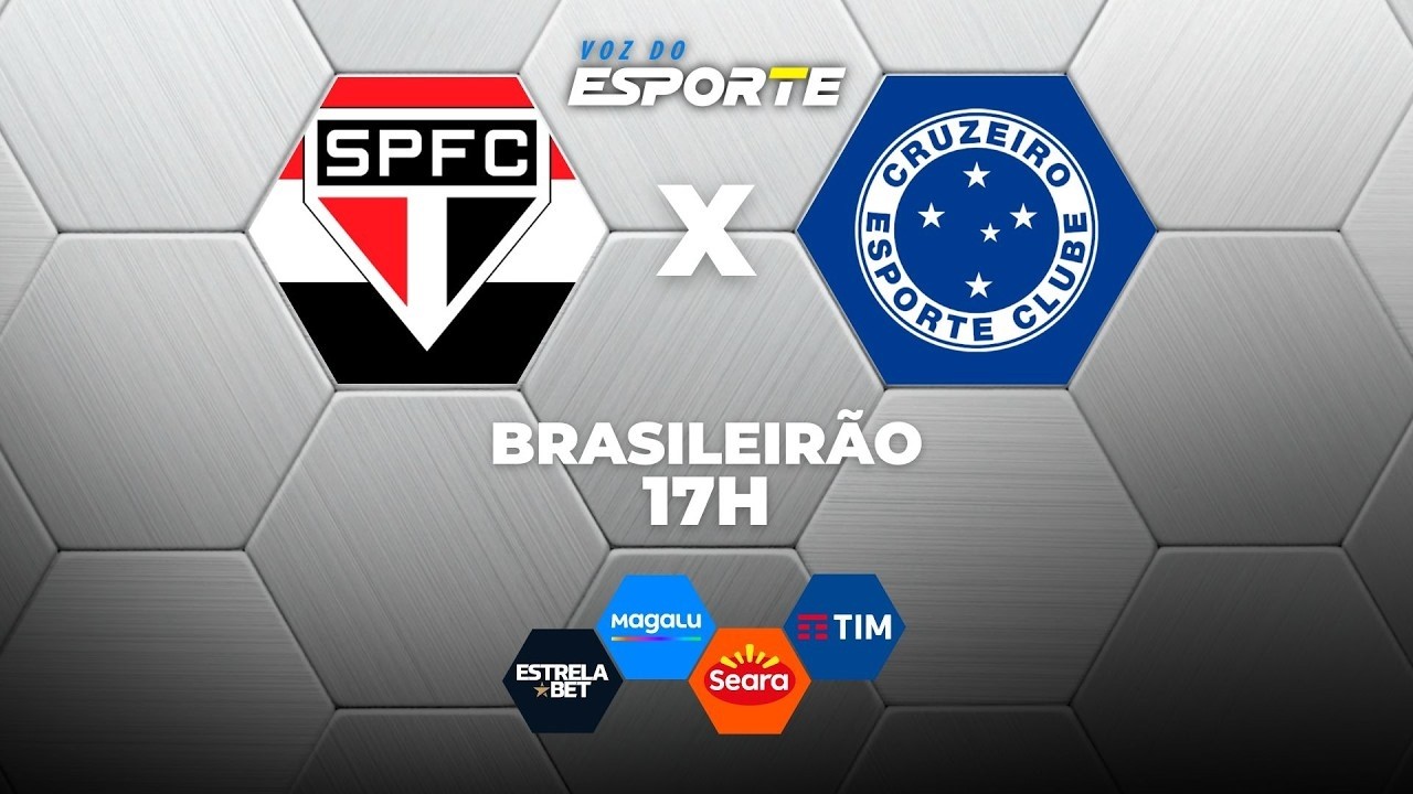 S&Atilde;O PAULO X CRUZEIRO - AO VIVO | CAMPEONATO BRASILEIRO &ndash; 04/04/2026