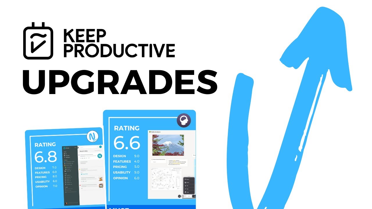 Upgrades to Keep Productive