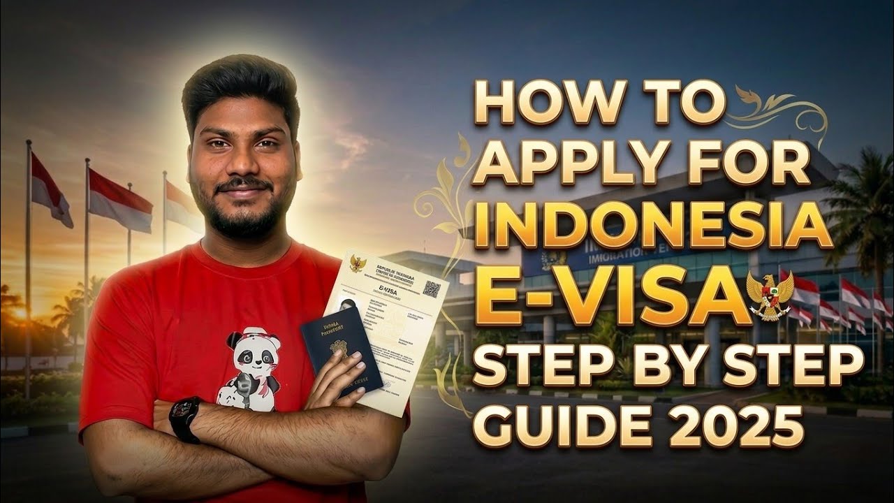 How to Apply Indonesia E-Visa 2025 | Step by Step Guide in Hindi | Indonesia Visa Online
