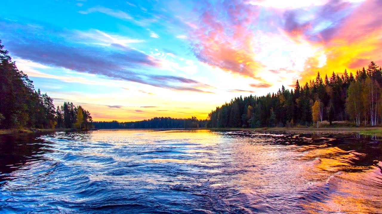 Relaxing Music with Water Sounds &bull; Peaceful beautiful Eagles sound  Meditation, sleep, spa, yoga