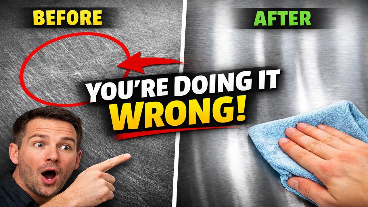 You’re Ruining Stainless Steel Scratches (Here’s the Right Way to Fix Them)