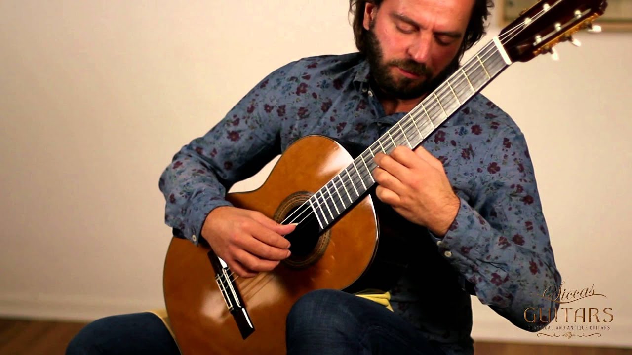 Marcin Dylla plays El Columpio by Francisco Tárrega on a 1999 Ignacio Fleta e hijos