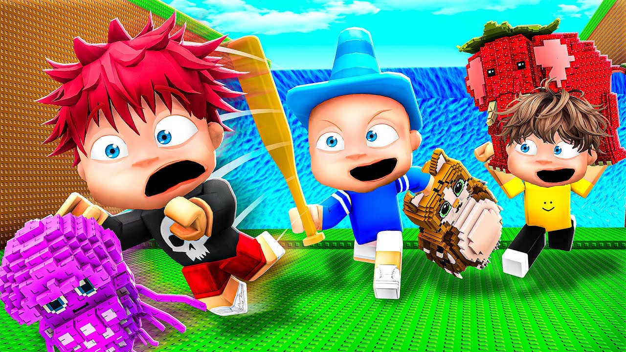 My Lil Bro got BULLIED, So I Made Him OVERPOWERED! (Escape Tsunami For Brainrots!)