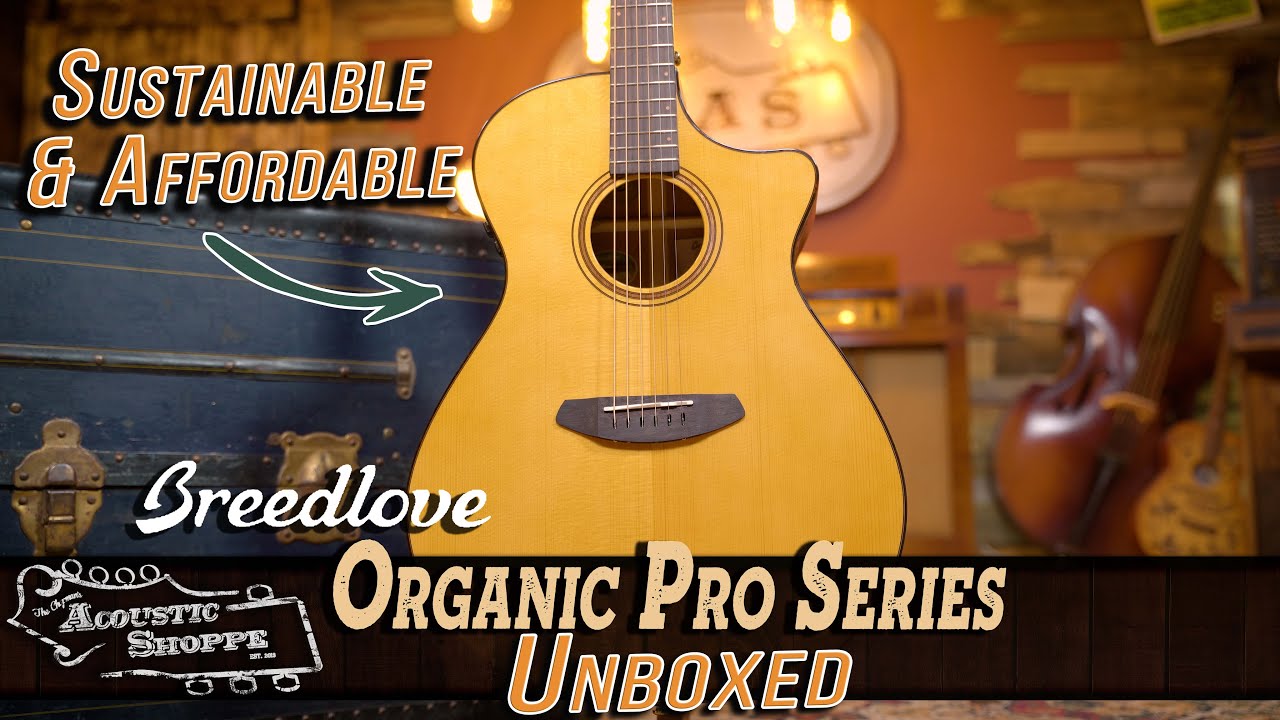 NEW Breedlove Organic Pro Collection | Acoustic Guitar Review